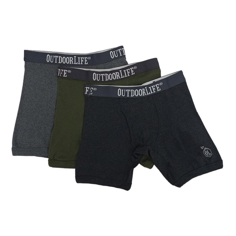 Paquete de 3 bóxeres multicolor para hombre