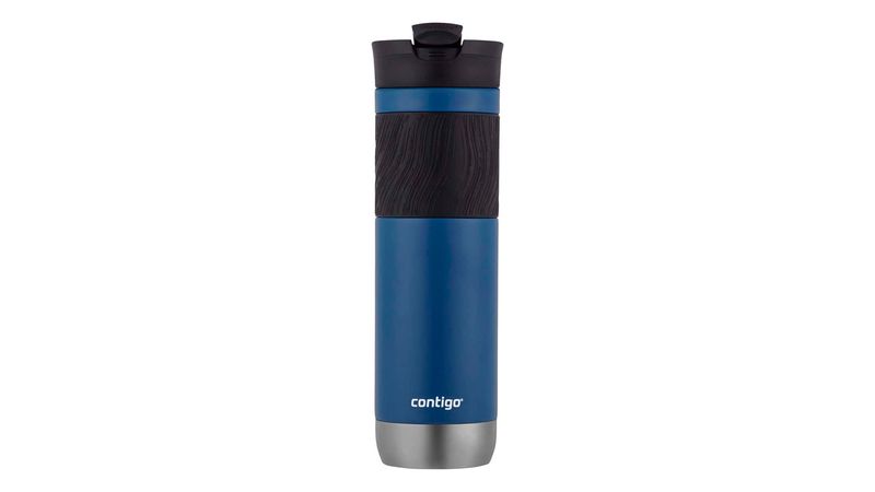 Termo Contigo de Acero Inoxidable 24 oz Doble Función color Azul