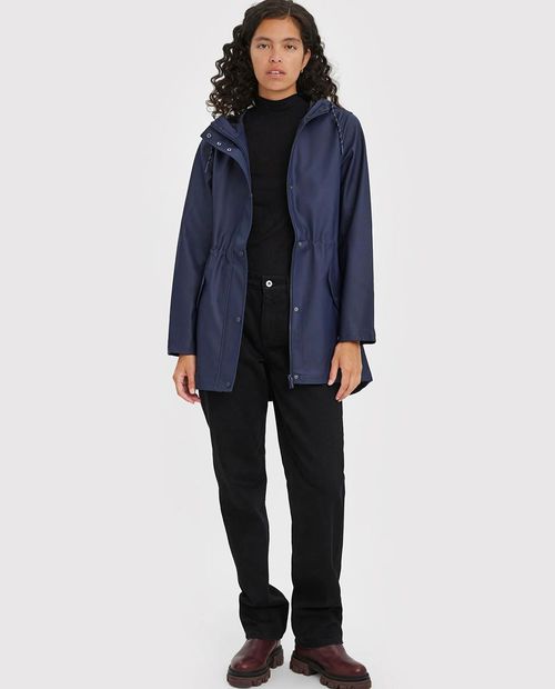 Chaqueta Vero Moda estilo hooded azul para mujer