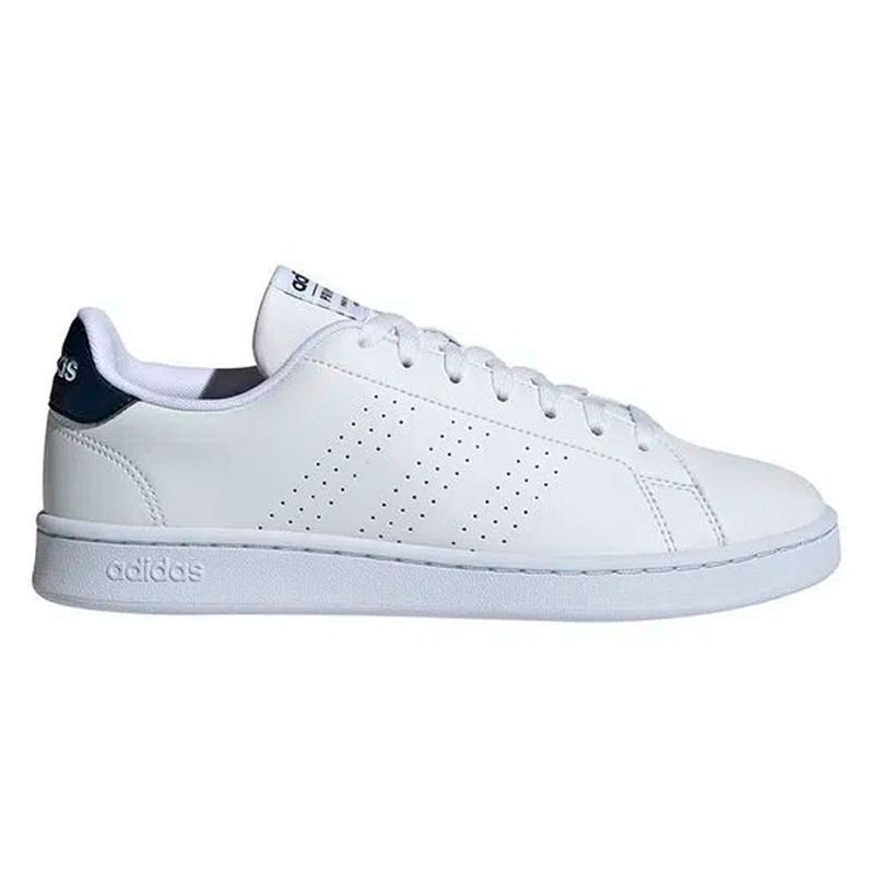 Calzado casual Adidas Advantage color blanco para caballero - Siman Salvador