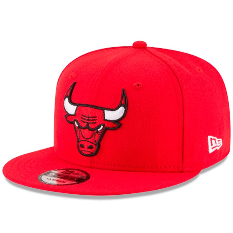 Colección de gorras de NBA Chicago Bulls. Gorro originales New Era