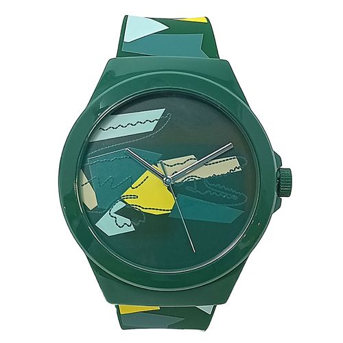 Reloj Lacoste análogo caucho verde unisex