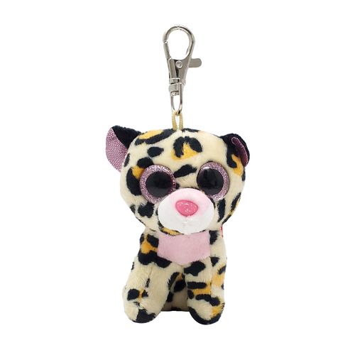 Ty beanie boos livvie leopardo café