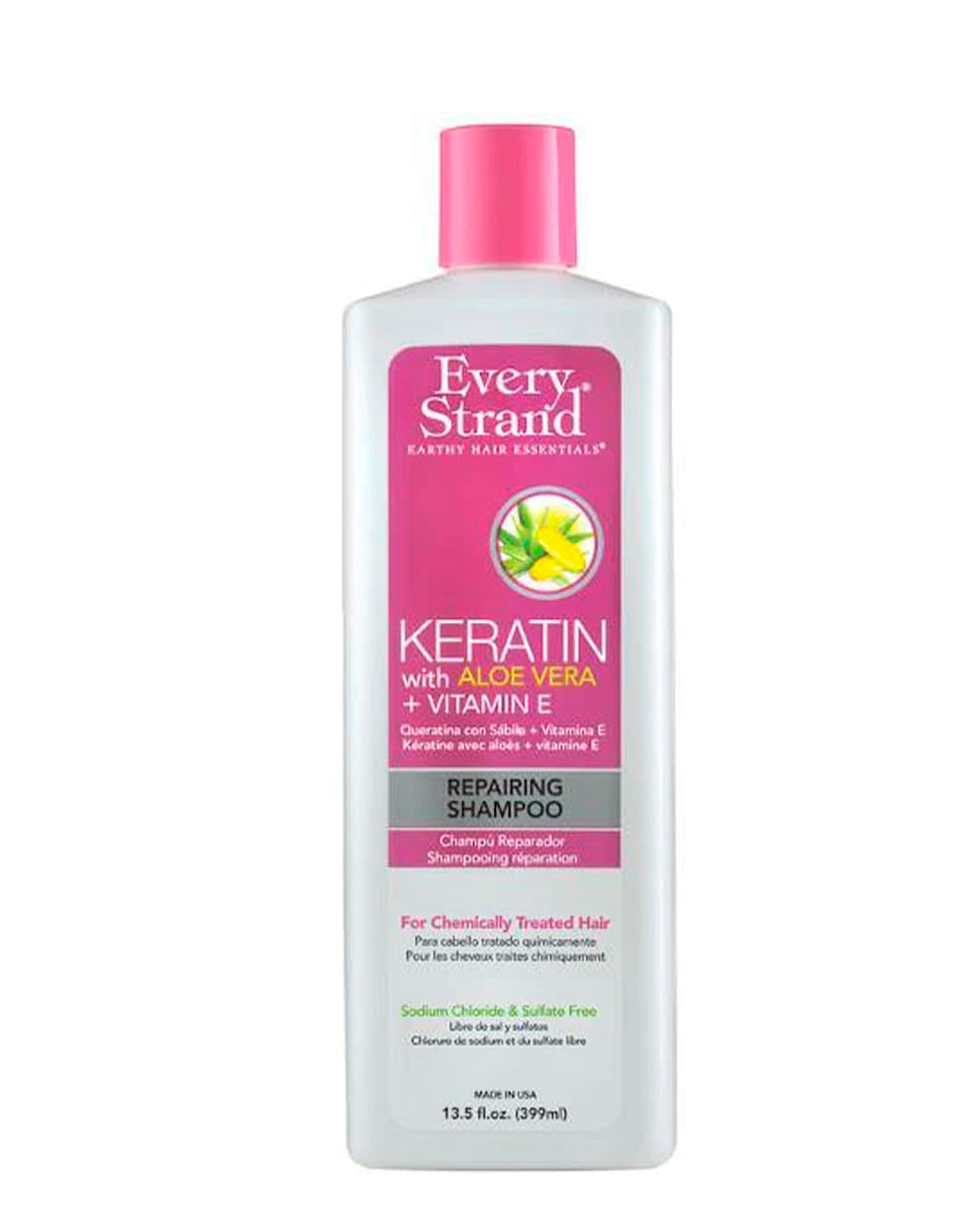 Keratin with Aloe Vera Vitamina E Shampoo Siman El Salvador