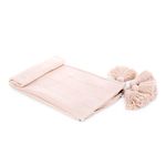 Pie de cama ancho con tassel