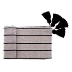 Pie de cama ancho con tassel