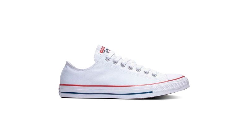 Zapato deportivo casual Chuck Taylor Converse blanco para mujer