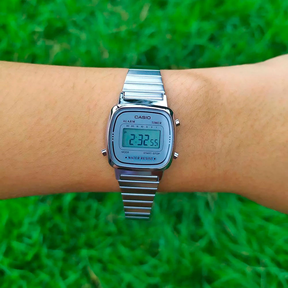 Casio Reloj Para Mujer Plateado Reloj Casio Relojes Plateados Para