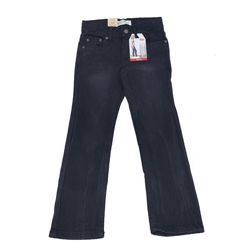 Jeans negro lavado para niño