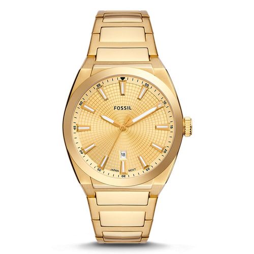 Reloj Fossil análogo metálico dorado para hombre