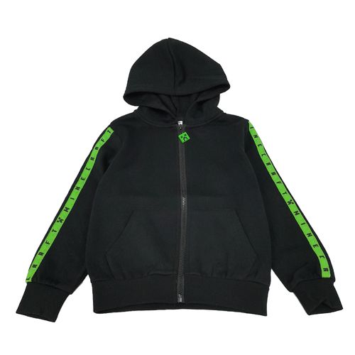 Sudadera negra con estampado para niño