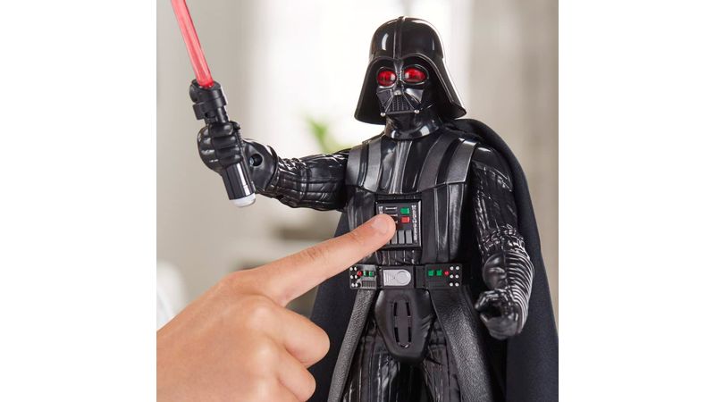 Star Wars - Galactic Action - Darth Vader - Figura electrónica interactiva  - Star Wars