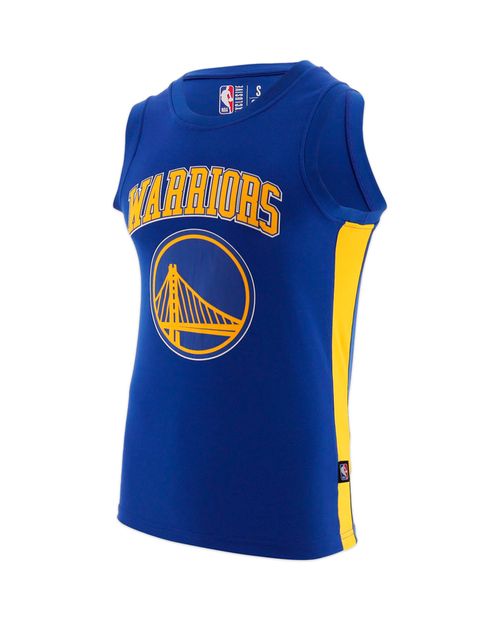 Camiseta deportiva sin mangas NBA Golden State Warriors azul para hombre