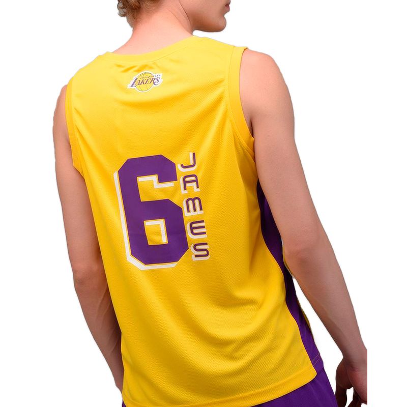 Camiseta NBA Los Angeles Lakers Amarilla