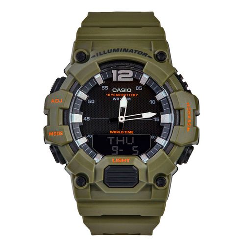 Reloj Casio digital de resina color verde para hombre