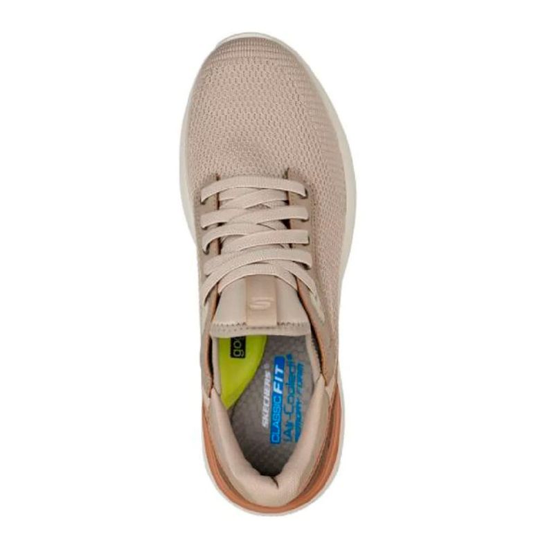 Zapatos skechers classica hombre on sale beige