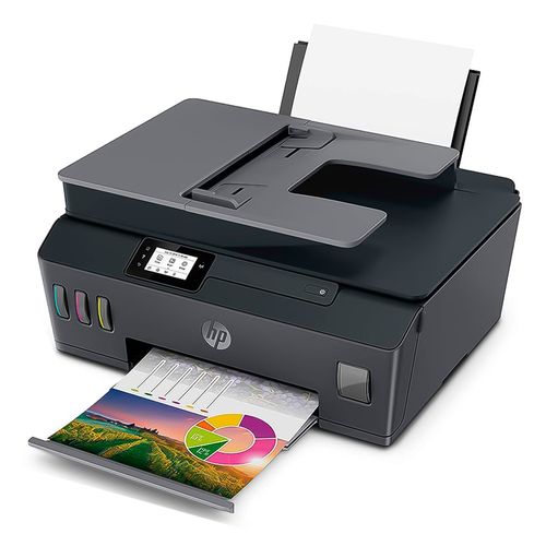 Impresora multifuncional HP Smart Tank 580, WIFI, Bluetooth, tinta continua  - CTMAN