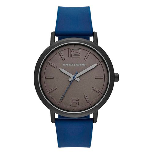 Reloj Skechers análogo negro correa azul hombre