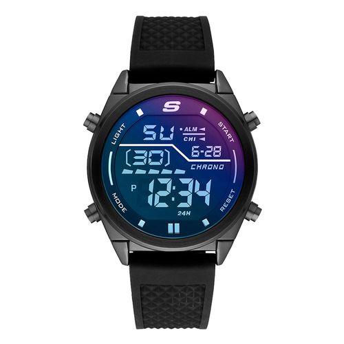 Reloj Skechers digital plástico negro para hombre