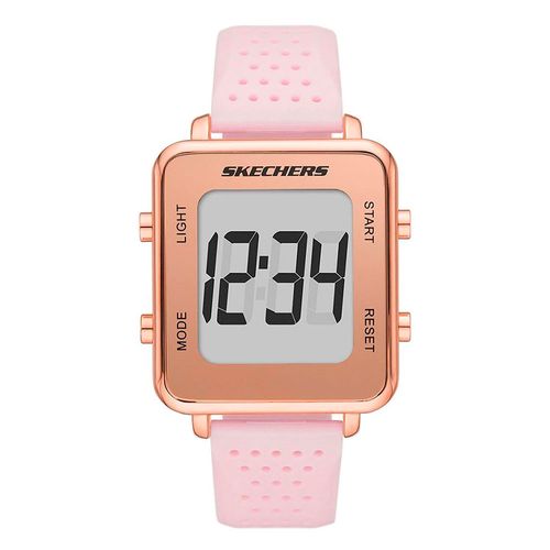Reloj Skechers digital resina rosado mujer