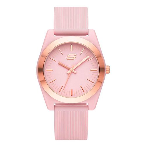 Reloj Skechers análogo silicona rosado mujer