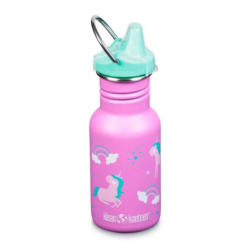 Botella de acero inoxidable multicolor con diseño 12 oz