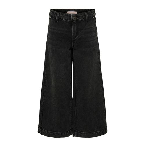Jeans negro sólido para niña