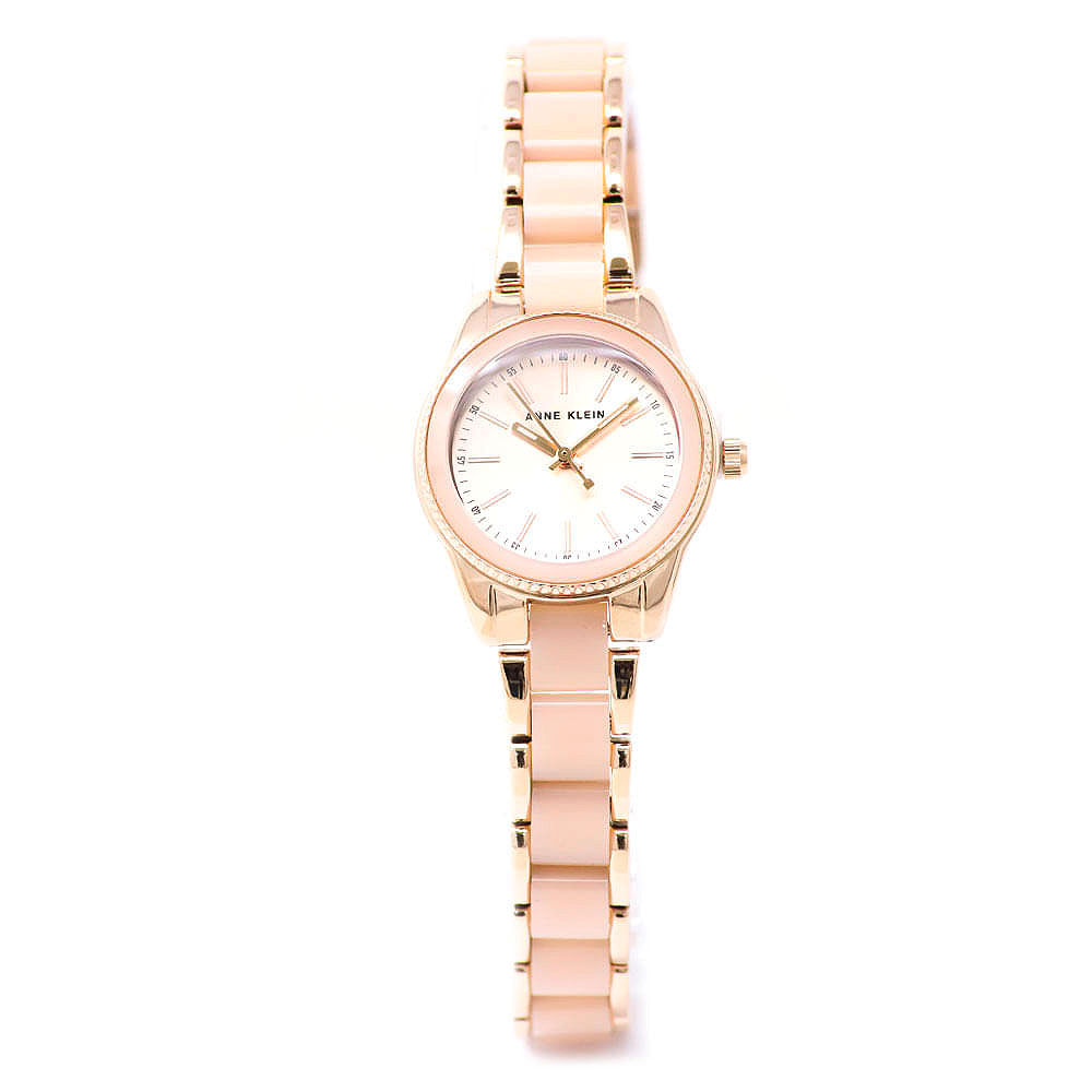 Reloj análogo metálico oro rosa mujer - Siman Costa Rica