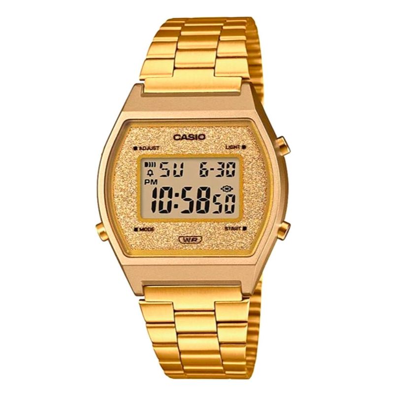 Reloj Casio digital metal dorado para mujer