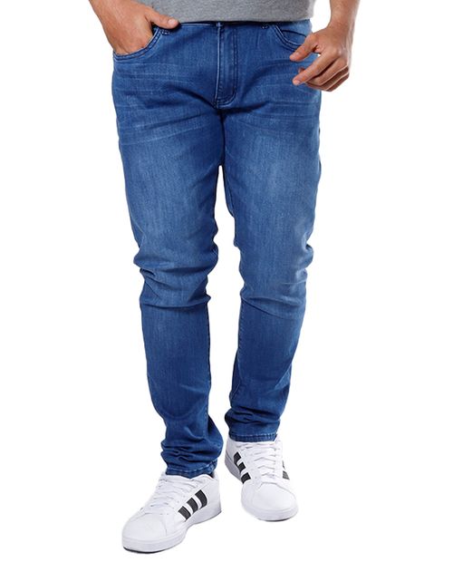 Jeans skinny azul para hombre