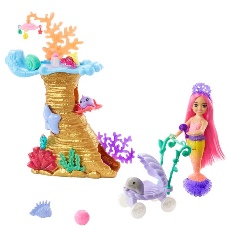 Barbie Mermaid Power Set de Juego Arrecife de Aquaria