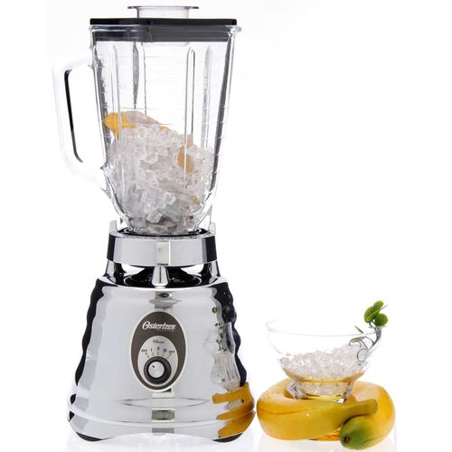 Licuadora clasica jarra vidrio 3vel 600w 1.25l plateada