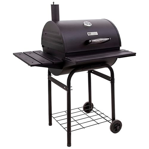 Parrilla de carbón semi redonda