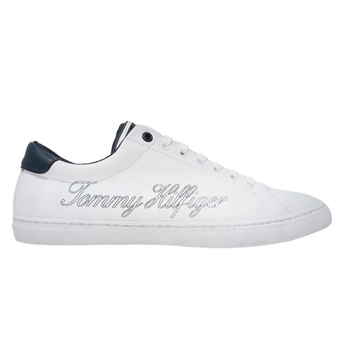 Zapato deportivo casual Tommy Hilfiger color blanco para hombre
