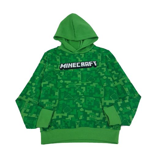 Sudadera verde con estampado para niño