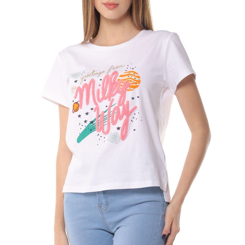  Camiseta de manga corta para mujer con estampado degradado de  verano para mujer, estilo túnica Comfort Basic (naranja, L) : Ropa, Zapatos  y Joyería