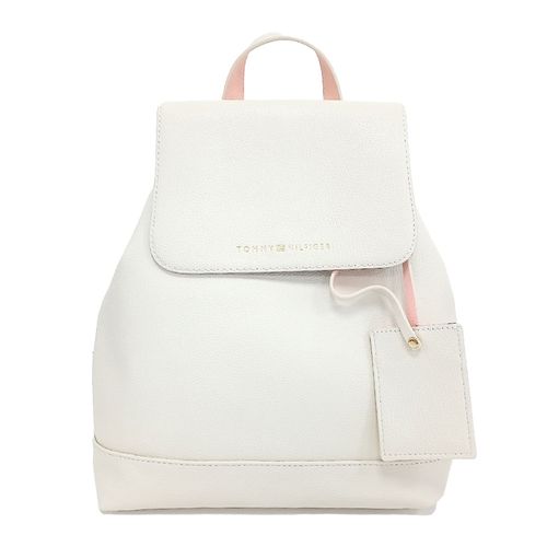 Backpack Tommy Hilfiger color nude para mujer