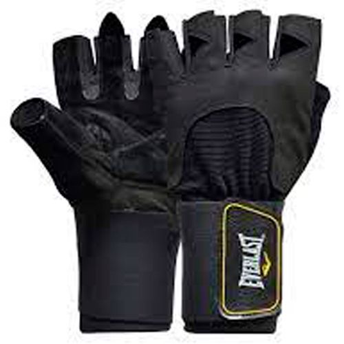 Guante pesas ev total strength ii black talla L