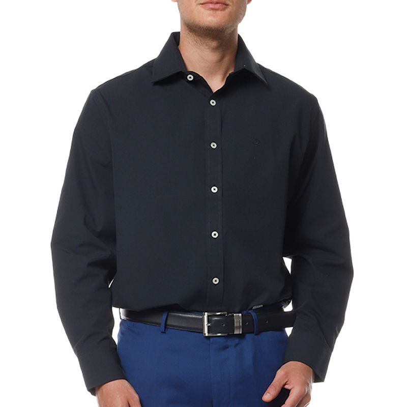 Camisa formal negra hotsell