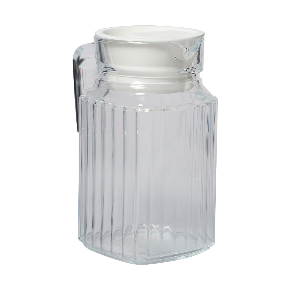 Envase de vidrio con tapa 1250ml – Spineto Hogar