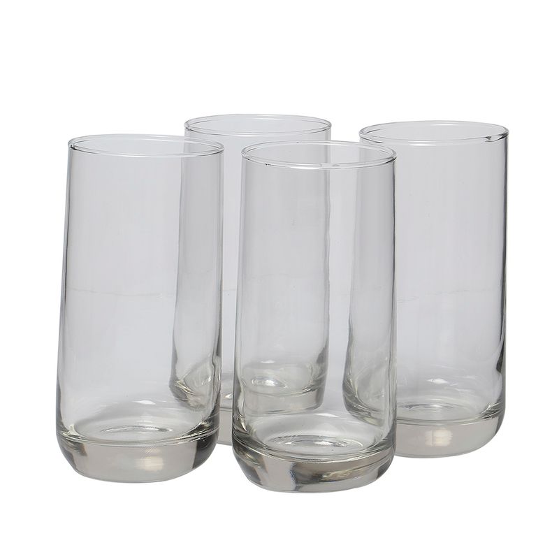 Vasos de cristal iridiscentes – Crystal Luster Radiance Juego de 4 vasos de  17.5 onzas de color arco…Ver más Vasos de cristal iridiscentes – Crystal