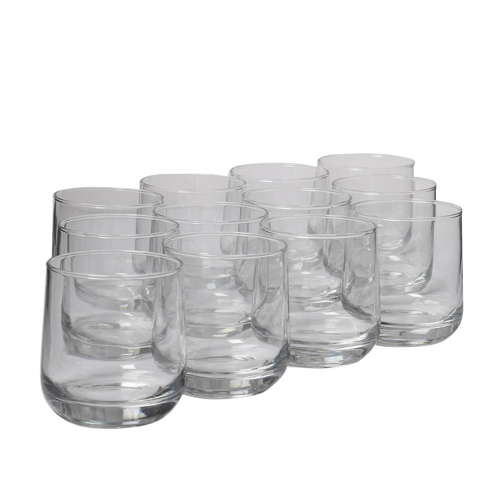 Juego de vasos sección vidrio. - Tienda online Milagro