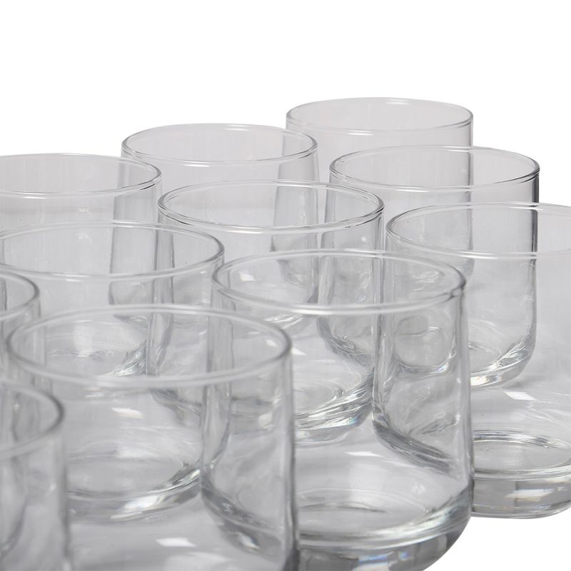 Juego de vasos sección vidrio. - Tienda online Milagro