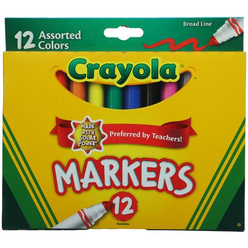 Marcadores gruesos 12 piezas