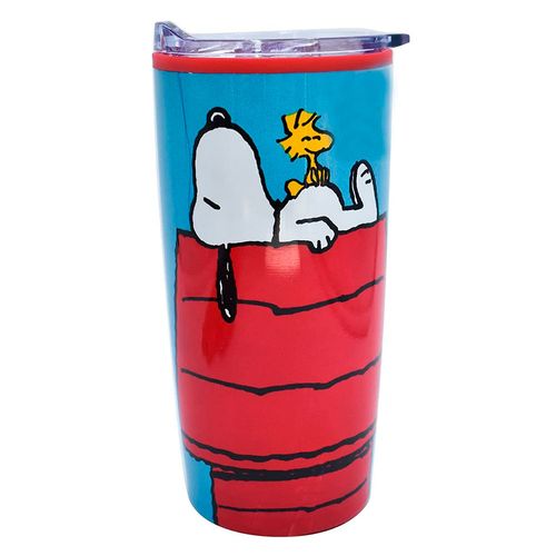 Termo doble pared Disney Snoopy de acero inoxidable 450 ml