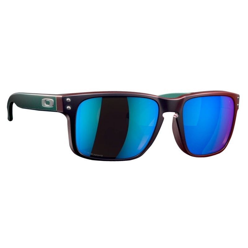 Lente de sol cuadrado negro para caballero Oakley