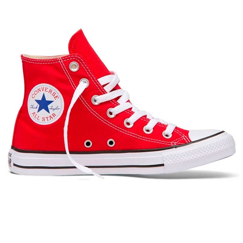 Converse altos sales rojos