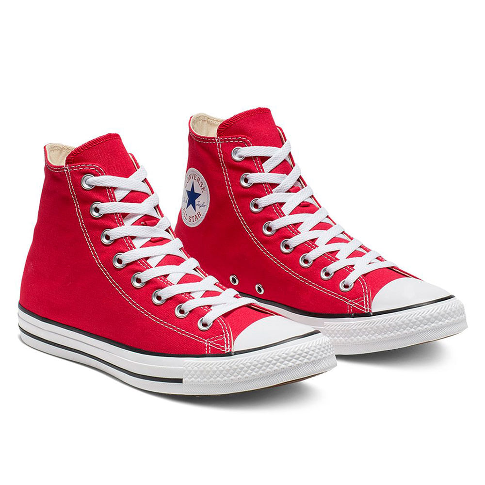 Converse hotsell color rojo