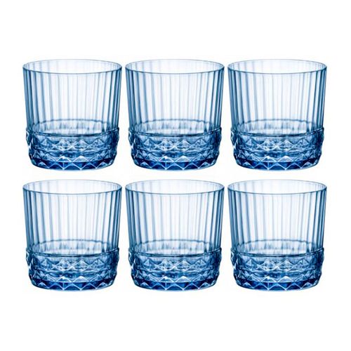 Vasos Cristal · Set de 4 · Colores – Lo de Manuela