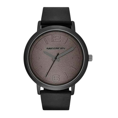 Reloj Skechers análogo metálico negro ahombre